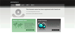 Desktop Screenshot of pixmania.cz